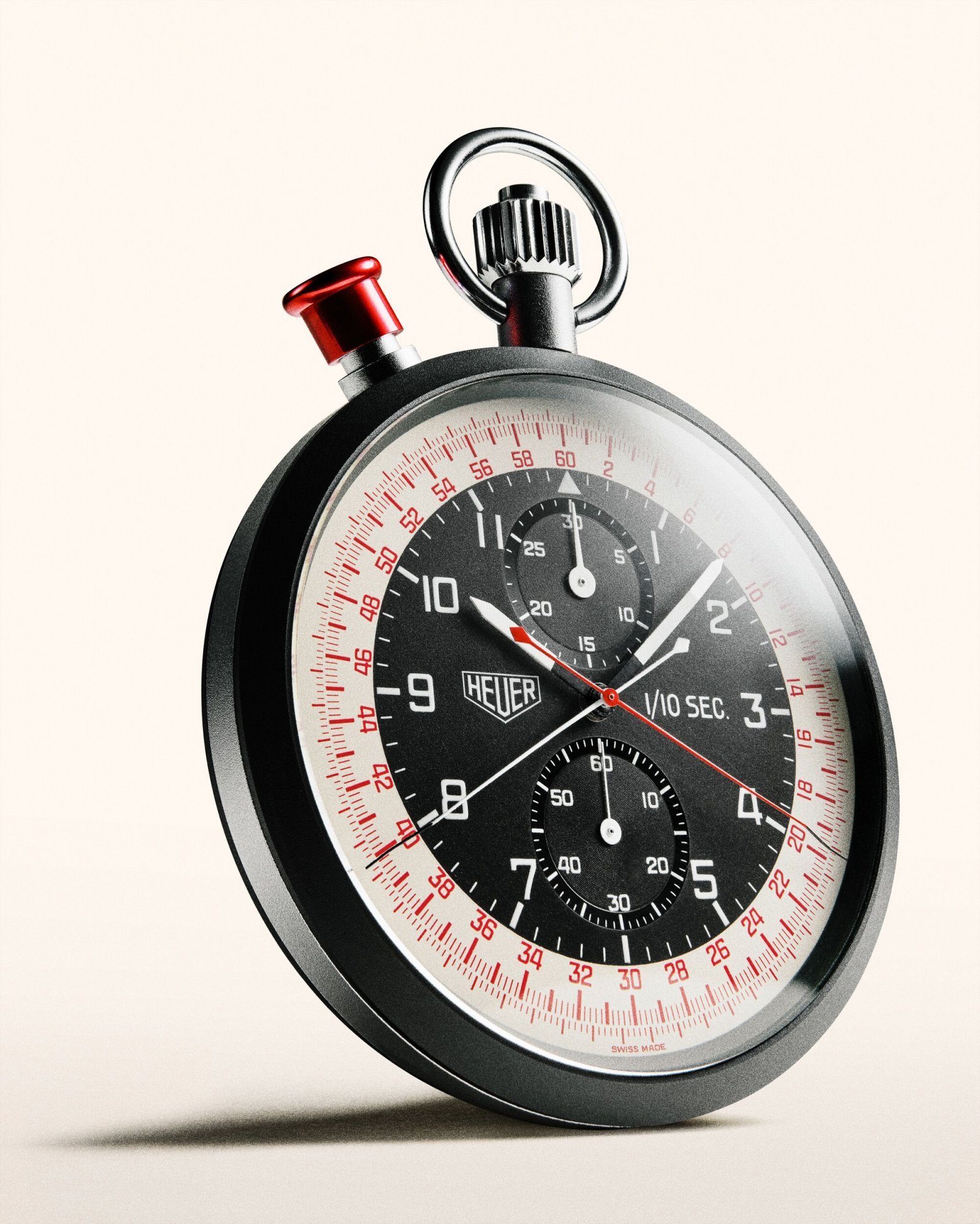 60〜70年代のホイヤー製ストップウォッチの美学を再び纏った「タグ